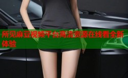 所见麻豆视频平台高清资源在线看全新体验