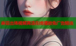 麻豆出场视频高清在线播放免广告精选