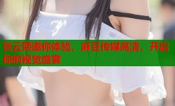 张云熙邀你体验，麻豆传媒高清，开启你的视觉盛宴