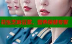 花生芝麻豆浆，营养保健专家