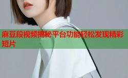 麻豆段视频揭秘平台功能轻松发现精彩短片