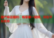 国产麻豆福利：畅享第一视频，尽在平台名称
