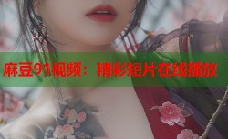 麻豆91视频：精彩短片在线播放