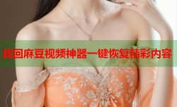 找回麻豆视频神器一键恢复精彩内容