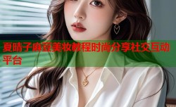 夏晴子麻豆美妆教程时尚分享社交互动平台