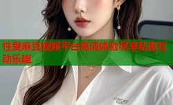 性爱麻豆视频平台高清体验尽享私密互动乐趣