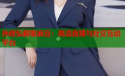 孙建弘解密麻豆：高清直播与社交互动平台